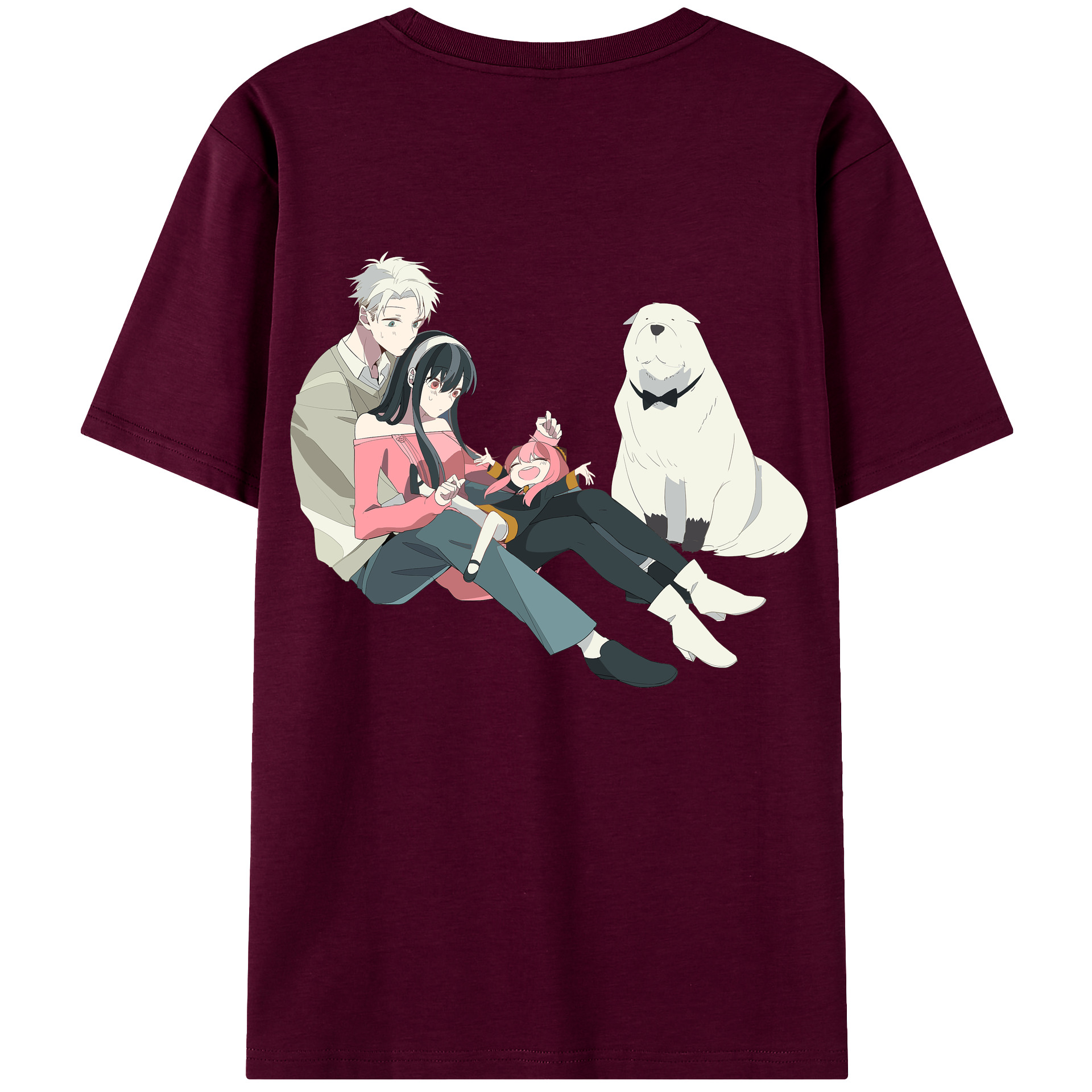 （画像用） SPY×FAMILY间谍家家酒 レディース半袖Tシャツ(バックプリント)